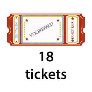 Fancy Fair Strippenkaart 18 tickets