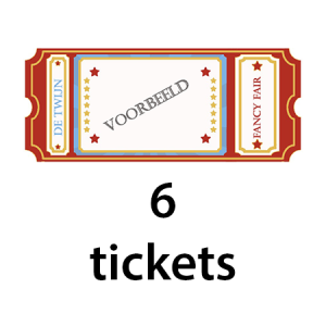 Fancy Fair Strippenkaart 6 tickets